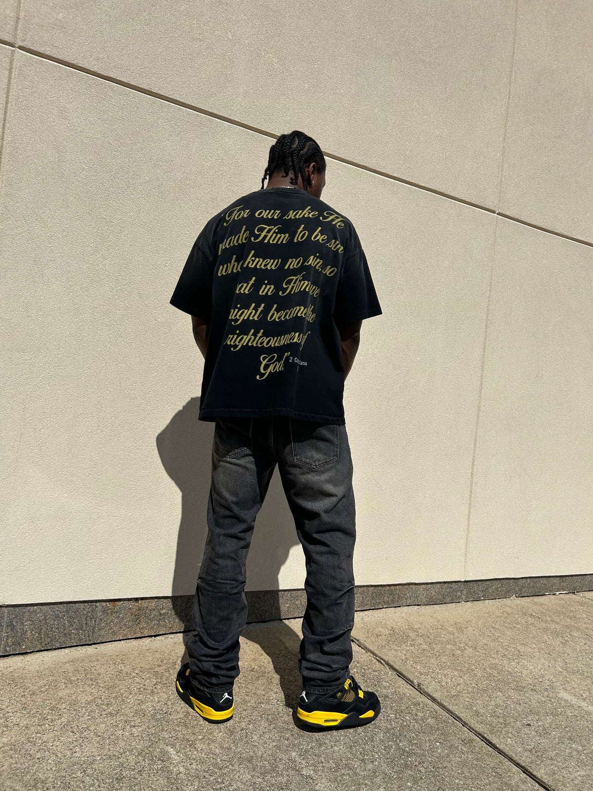 Exchange Distressed Boxy T-Shirt