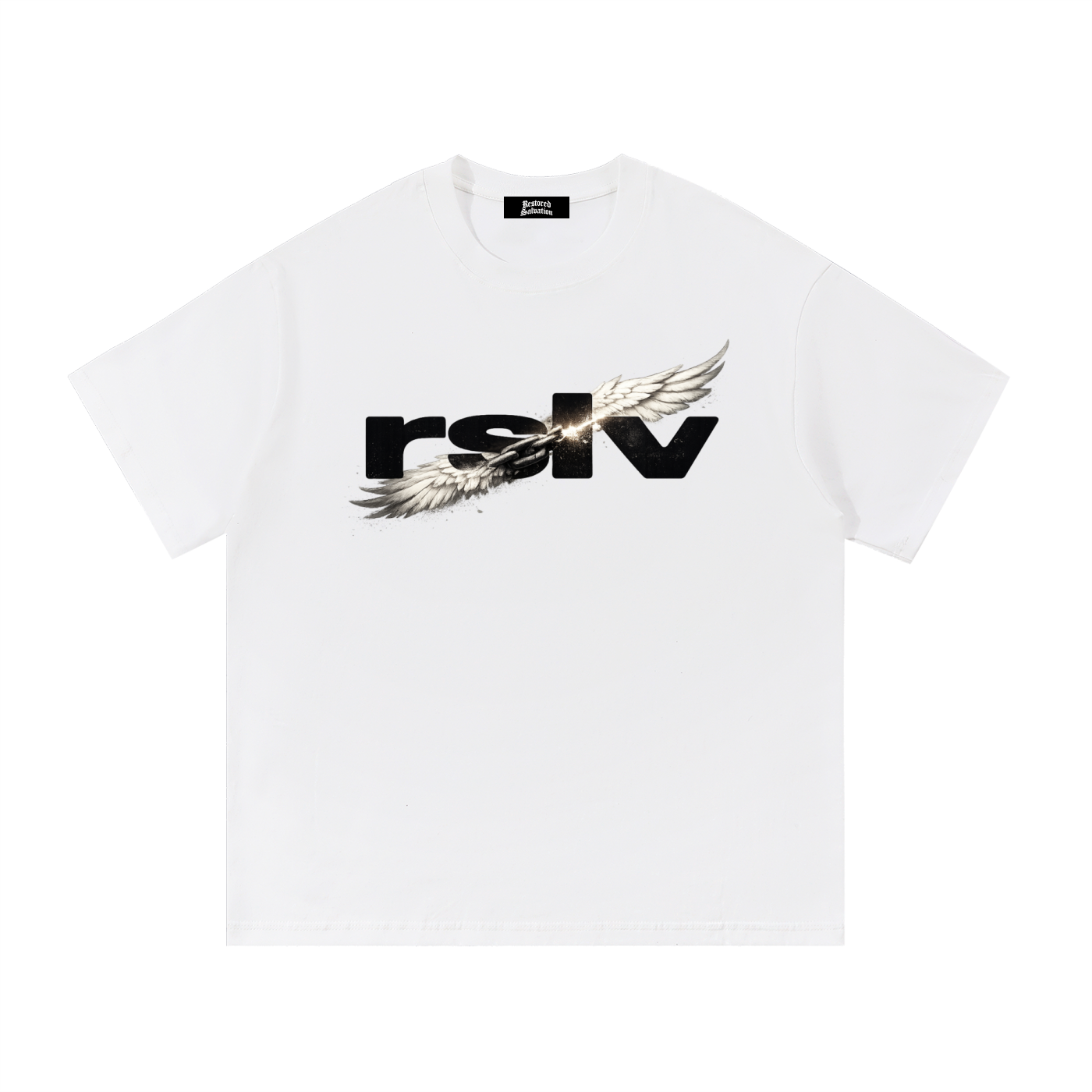 WINGS LOGO TEE WHITE