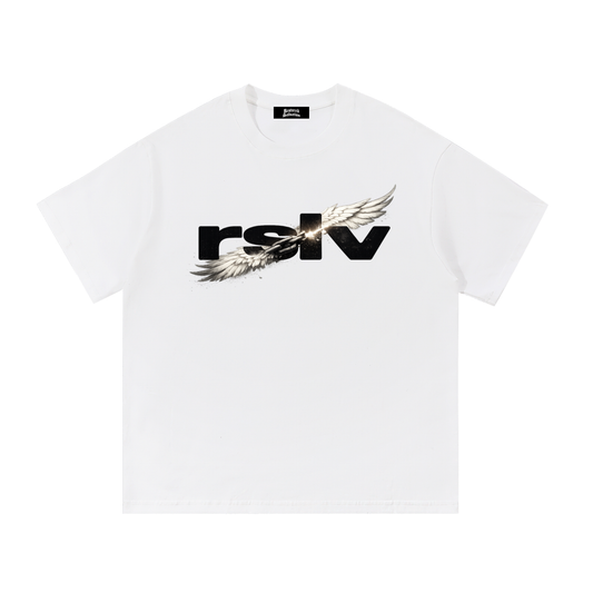 WINGS LOGO TEE WHITE