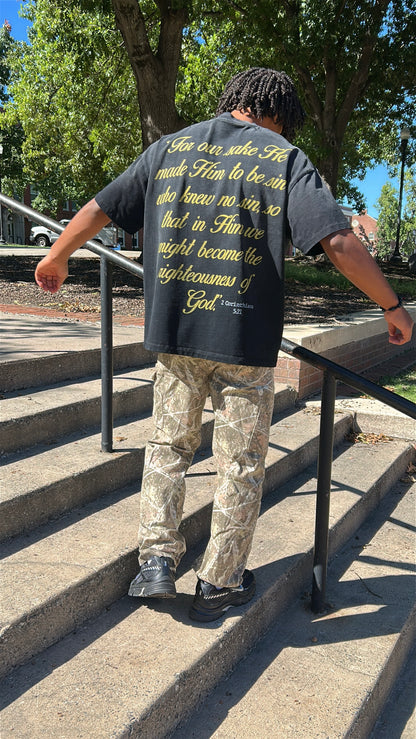 Exchange Distressed Boxy T-Shirt