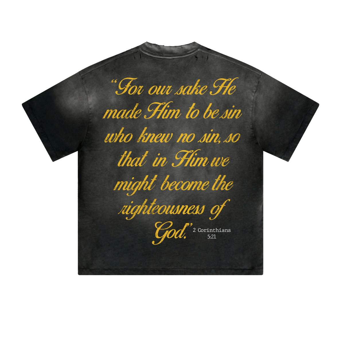 Exchange Distressed Boxy T-Shirt