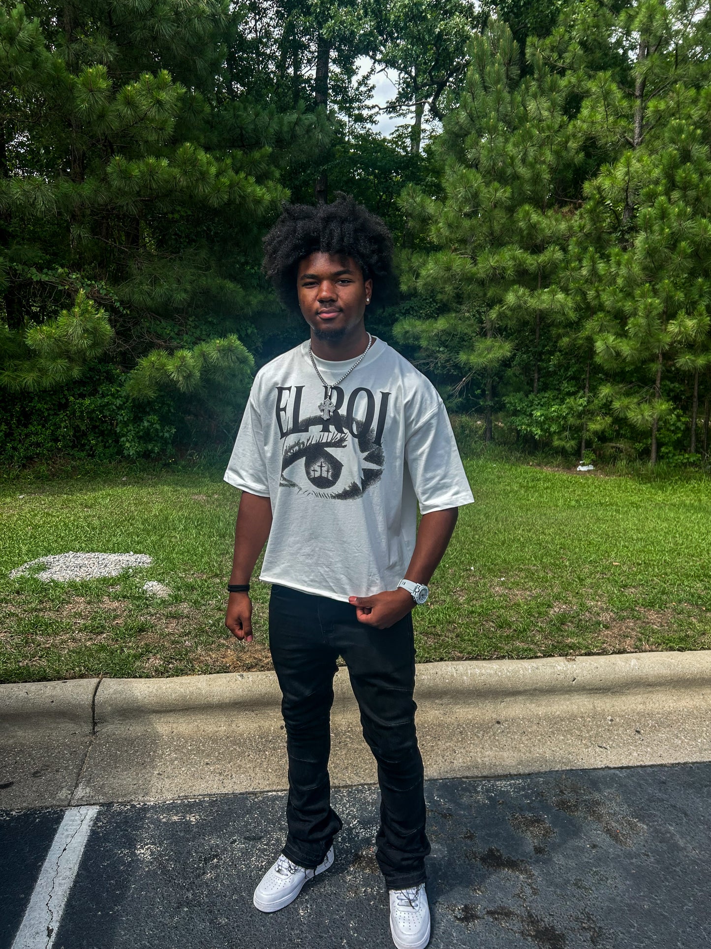 EL ROI Vintage Wash Boxy T-Shirt