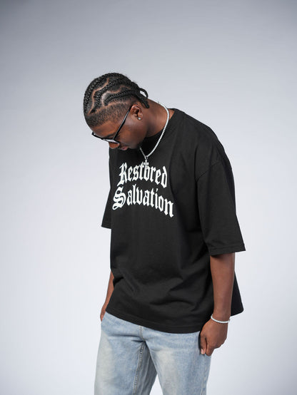 Restored Salvation Drop-Shoulder Oversized Tee