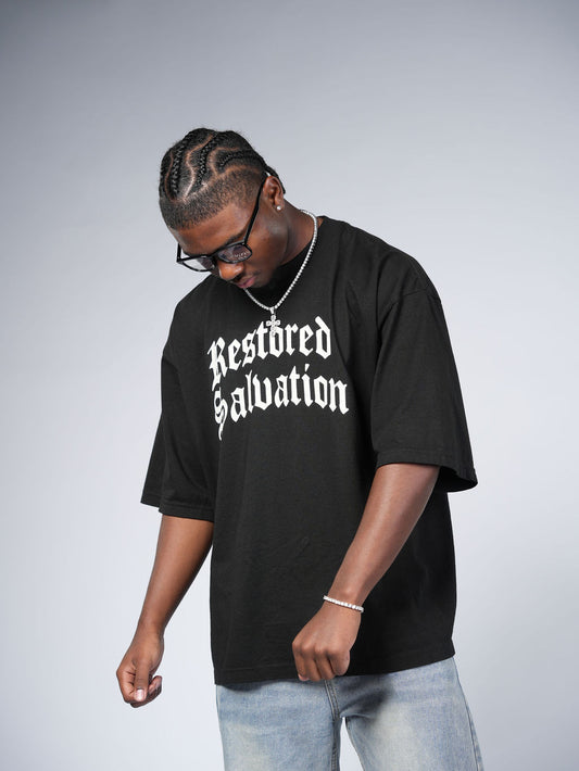 Restored Salvation Drop-Shoulder Oversized Tee