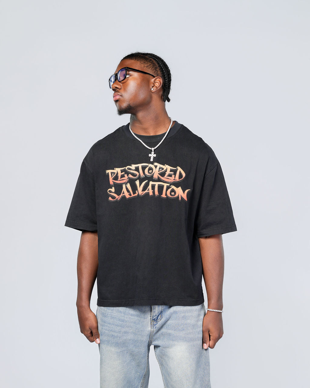 In His Hands Boxy Tee