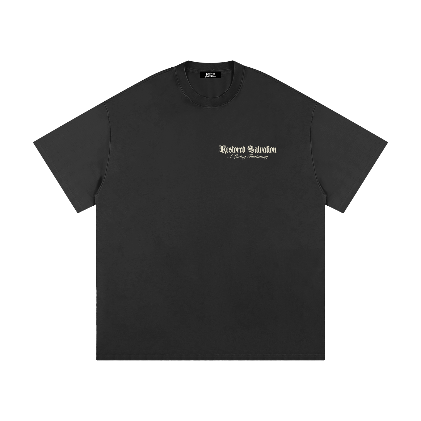 Living Testimony (2 Cor 5:17) Tee - Dark Gray